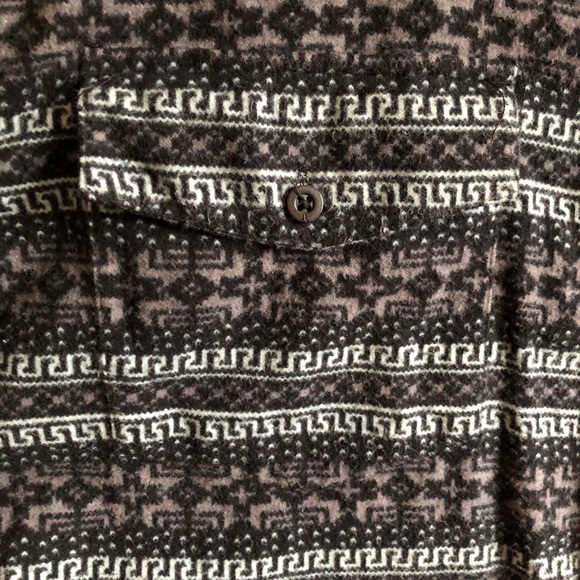 Vintage WeSC Fleece Button Down Shirt - Picture 3 of 4